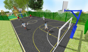Playscheme sports area
